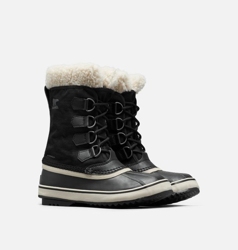 Womens Snow Boots Black - Sorel Winter Carnival™ Low - 643502-DQF